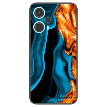 Picasee silikonski črni ovitek za Xiaomi Poco F5 - Gold blue