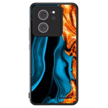Picasee ULTIMATE CASE za Xiaomi 13T Pro - Gold blue