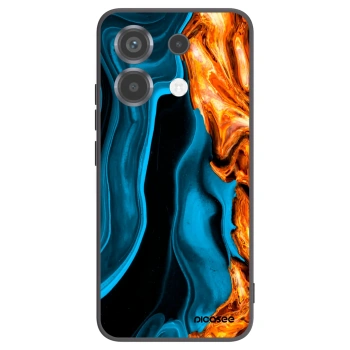 Picasee silikonski črni ovitek za Xiaomi Poco X6 - Gold blue