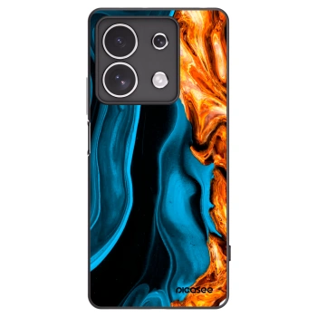 Picasee silikonski črni ovitek za Xiaomi Redmi Note 13 4G - Gold blue