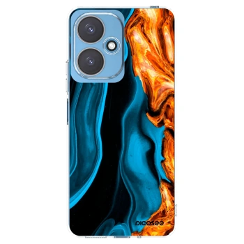 Picasee silikonski prozorni ovitek za Xiaomi Redmi 13C 5G - Gold blue