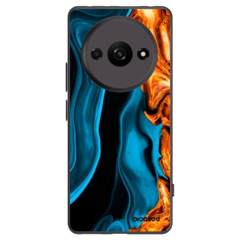 Picasee silikonski črni ovitek za Xiaomi Redmi A3 - Gold blue