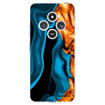 Picasee silikonski prozorni ovitek za Xiaomi Redmi 14C - Gold blue