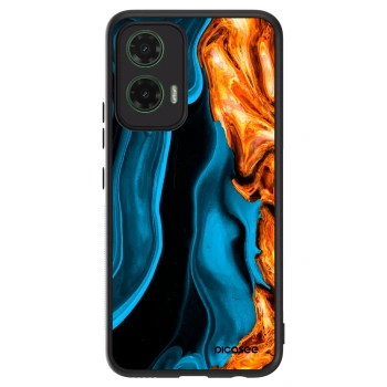 Ovitek za Motorola Moto G35 5G - Gold blue