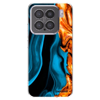 Picasee silikonski prozorni ovitek za Xiaomi 15 - Gold blue