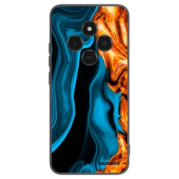 Picasee silikonski črni ovitek za Xiaomi Poco C75 - Gold blue