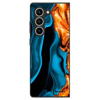 Ovitek za Samsung Galaxy Z Fold5 5G - Gold blue