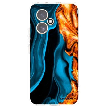 Picasee silikonski prozorni ovitek za Honor 400 5G - Gold blue