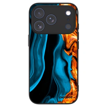 Picasee ULTIMATE CASE za Apple iPhone 17 Pro - Gold blue