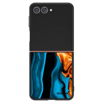 Ovitek za Samsung Galaxy Z Flip7 5G - Gold blue