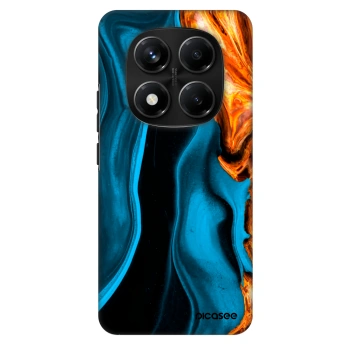 Ovitek za Xiaomi Redmi Note 14 Pro+ 5G - Gold blue
