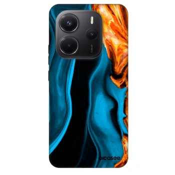 Ovitek za Xiaomi Redmi Note 14 5G - Gold blue