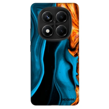 Ovitek za Xiaomi Redmi Note 14 Pro 4G - Gold blue