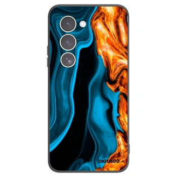 Picasee silikonski črni ovitek za Xiaomi Redmi 15 5G - Gold blue