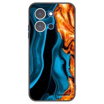 Picasee silikonski črni ovitek za Xiaomi Redmi 15C 4G - Gold blue