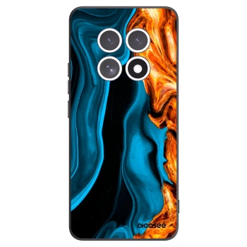 Picasee silikonski črni ovitek za Xiaomi Redmi Note 15 - Gold blue