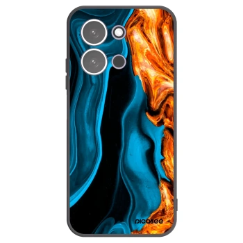 Picasee silikonski črni ovitek za Xiaomi Redmi 15C 5G - Gold blue