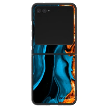Ovitek za Motorola Razr 60 - Gold blue