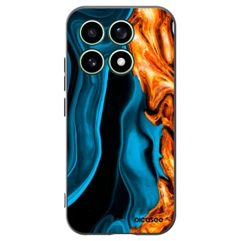 Picasee silikonski črni ovitek za Xiaomi 17 - Gold blue