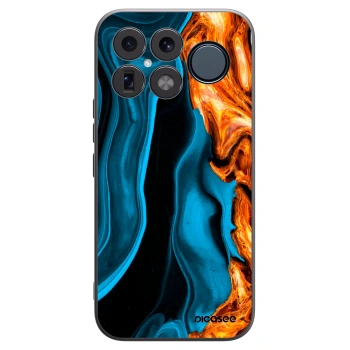 Picasee silikonski črni ovitek za Xiaomi Poco F8 Ultra - Gold blue