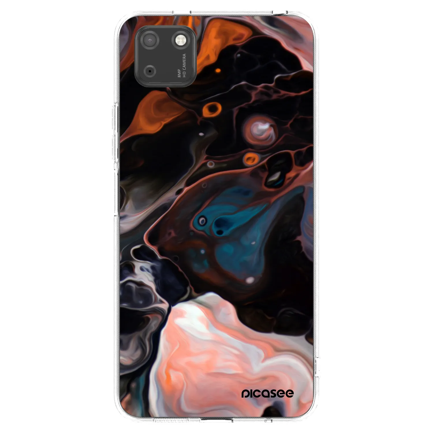 Picasee silikonski prozorni ovitek za Huawei Y5P - Cream