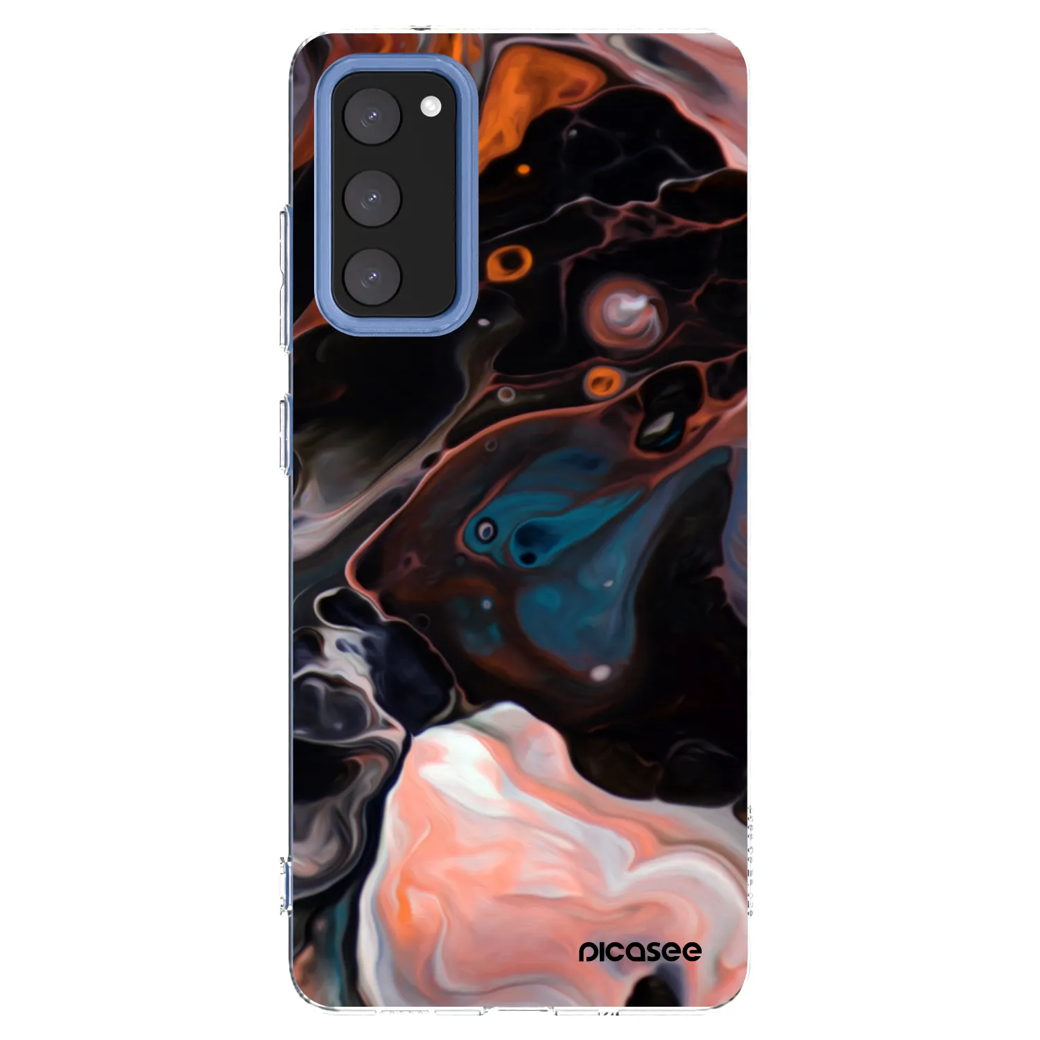 Picasee silikonski prozorni ovitek za Samsung Galaxy S20 FE - Cream