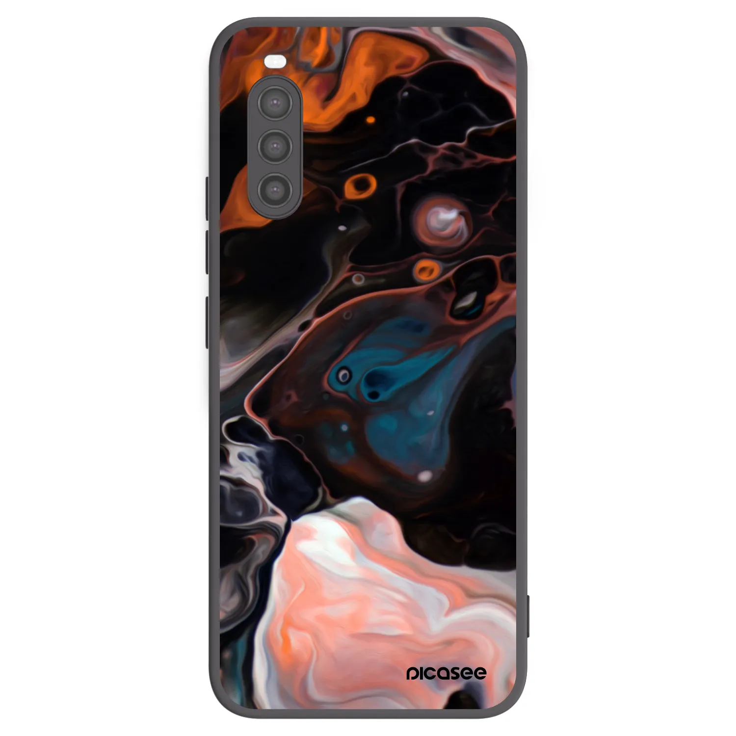 Picasee silikonski črni ovitek za Sony Xperia 10 II - Cream