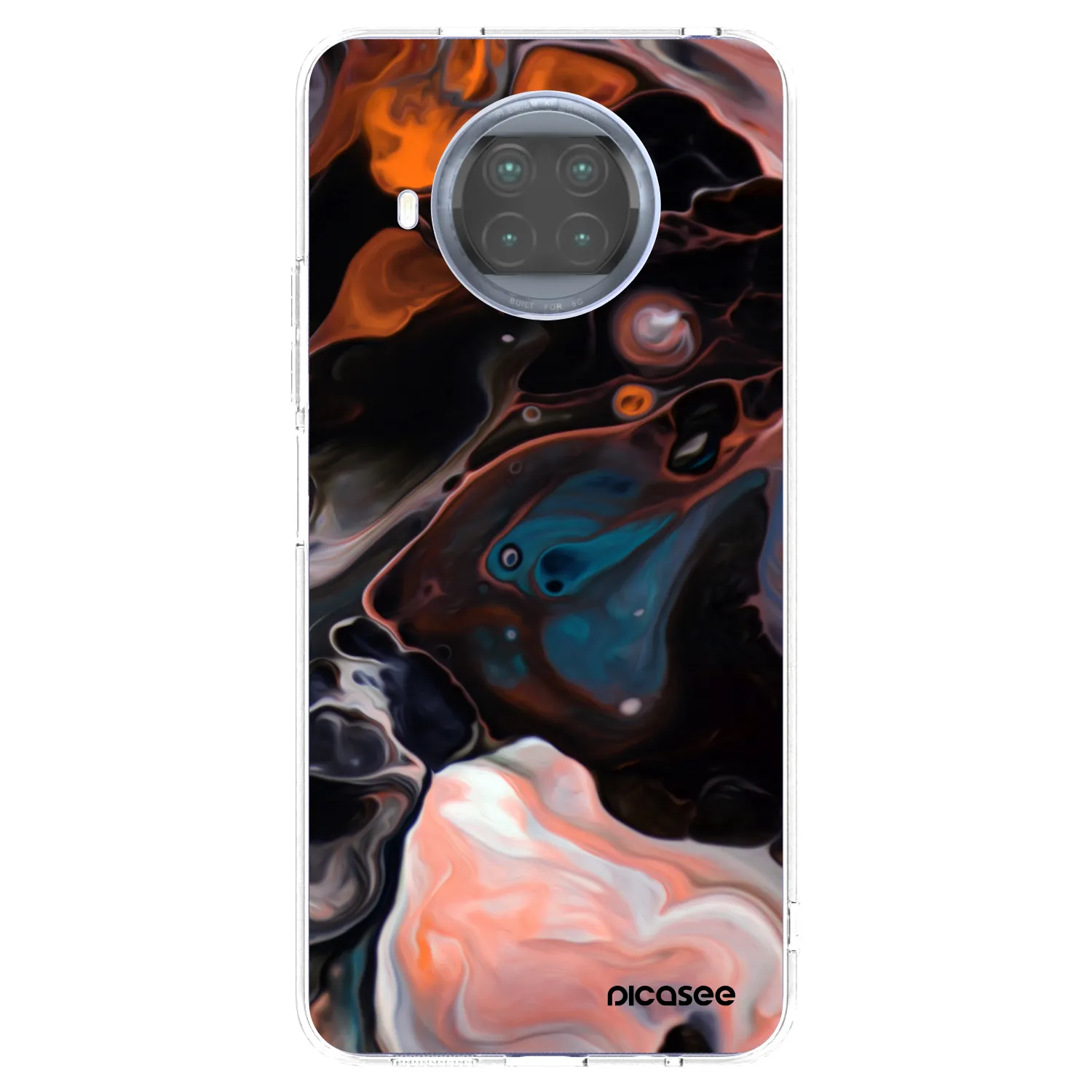 Picasee silikonski prozorni ovitek za Xiaomi Mi 10T Lite - Cream