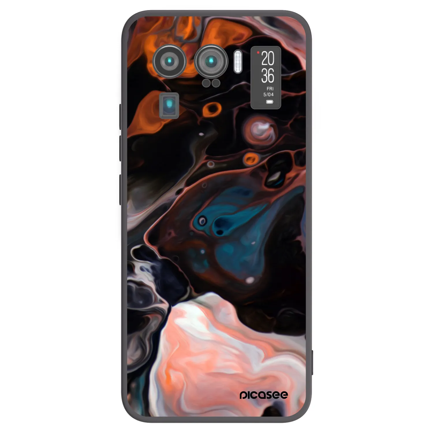 Picasee silikonski črni ovitek za Xiaomi Mi 11 Ultra - Cream