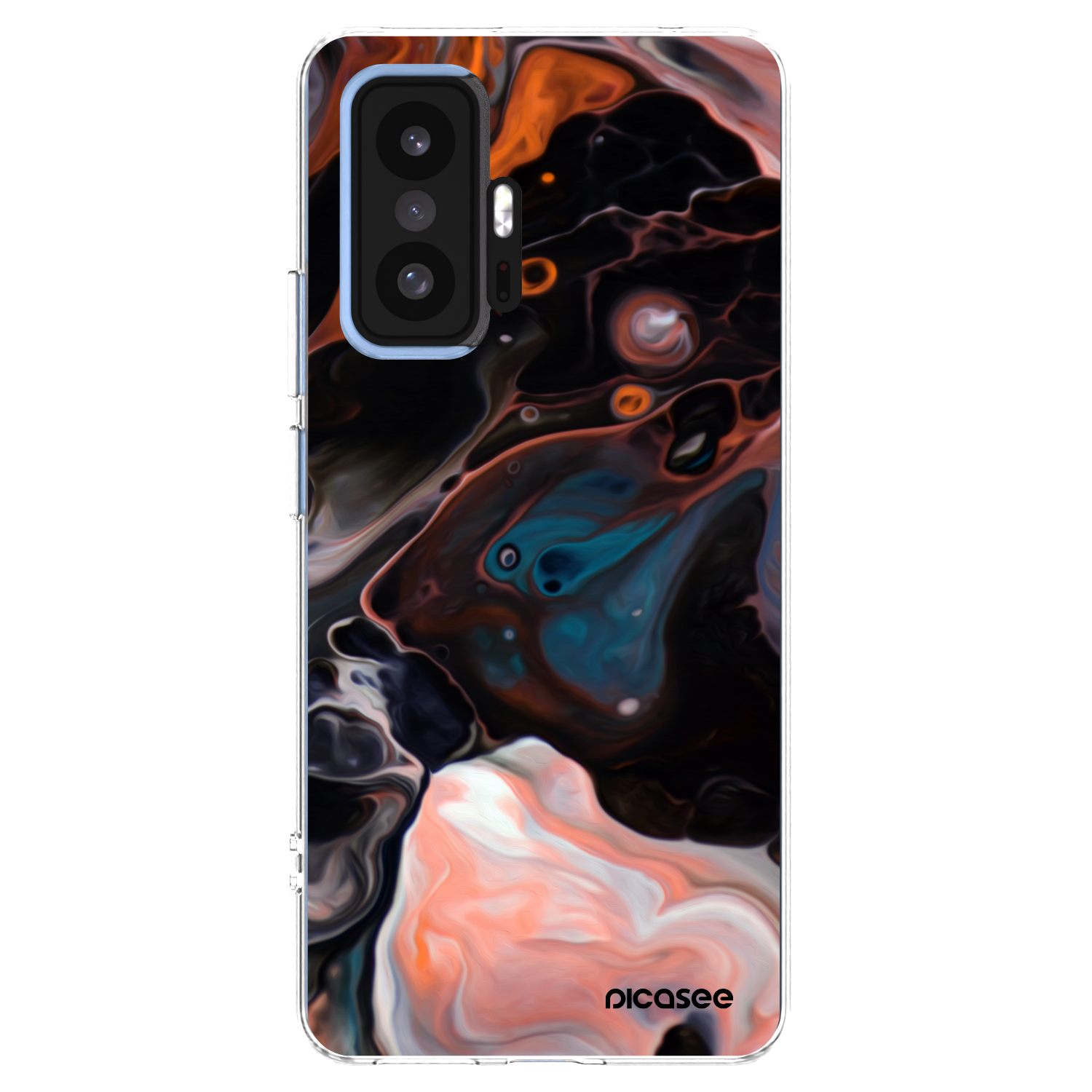 Picasee silikonski prozorni ovitek za Xiaomi 11T - Cream