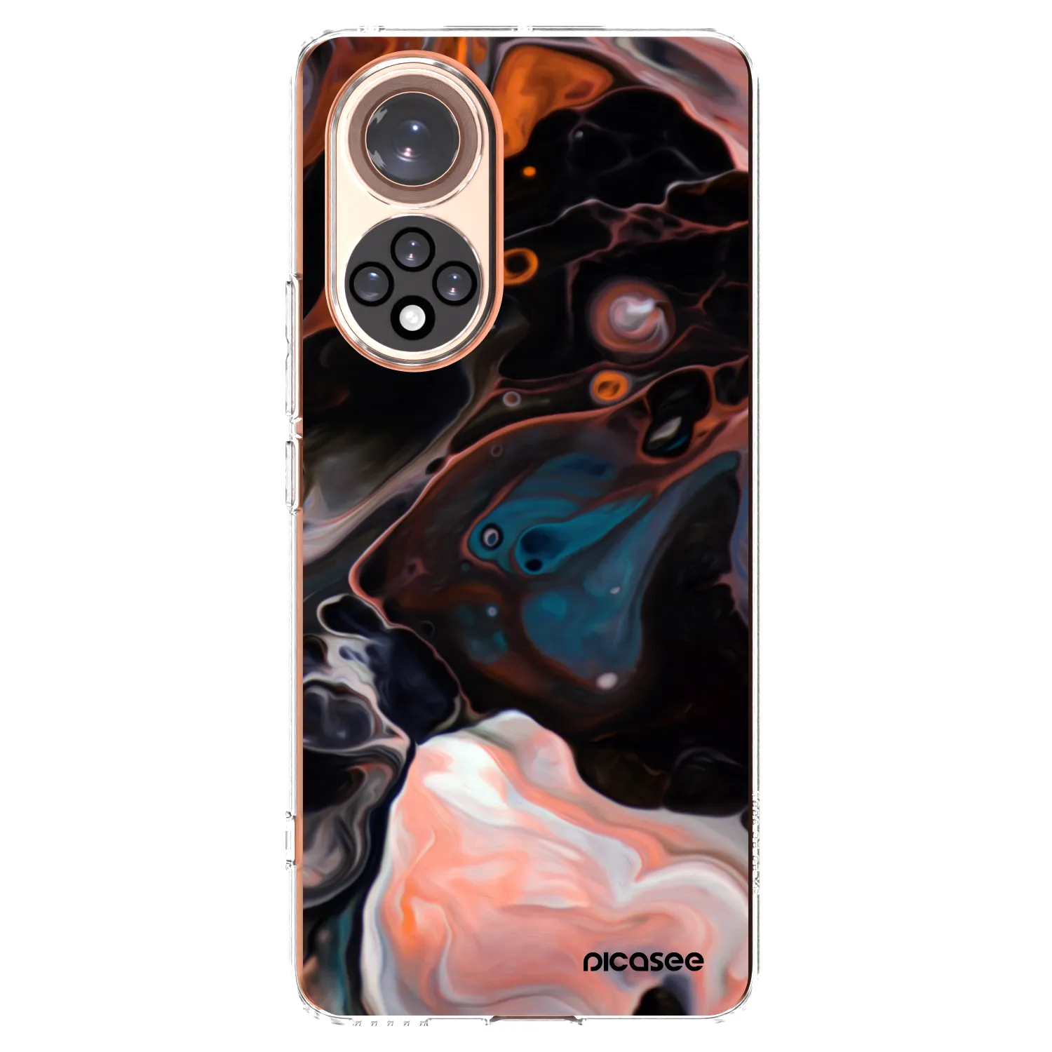 Picasee silikonski prozorni ovitek za Huawei Nova 9 - Cream