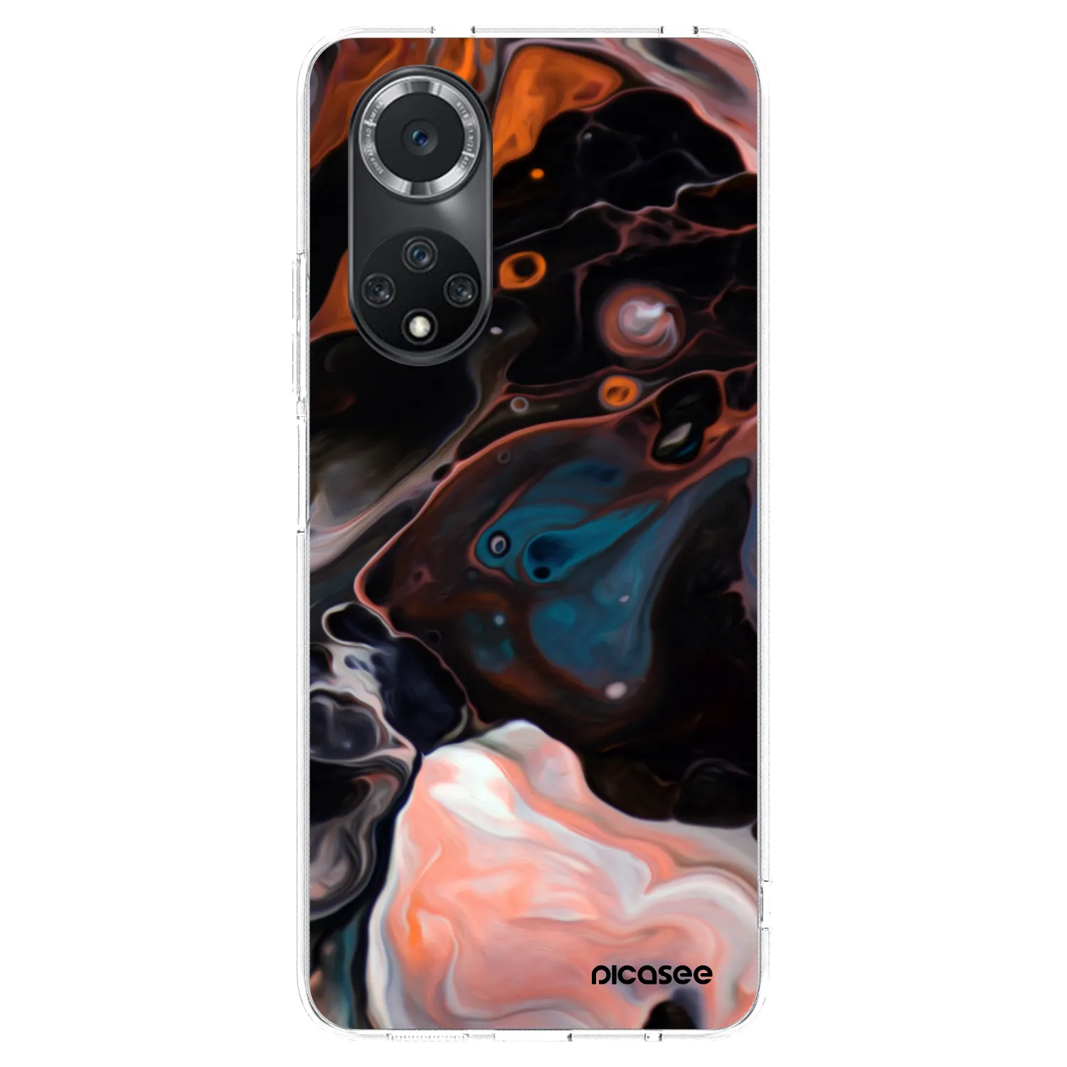 Picasee silikonski prozorni ovitek za Huawei Nova 9 SE - Cream