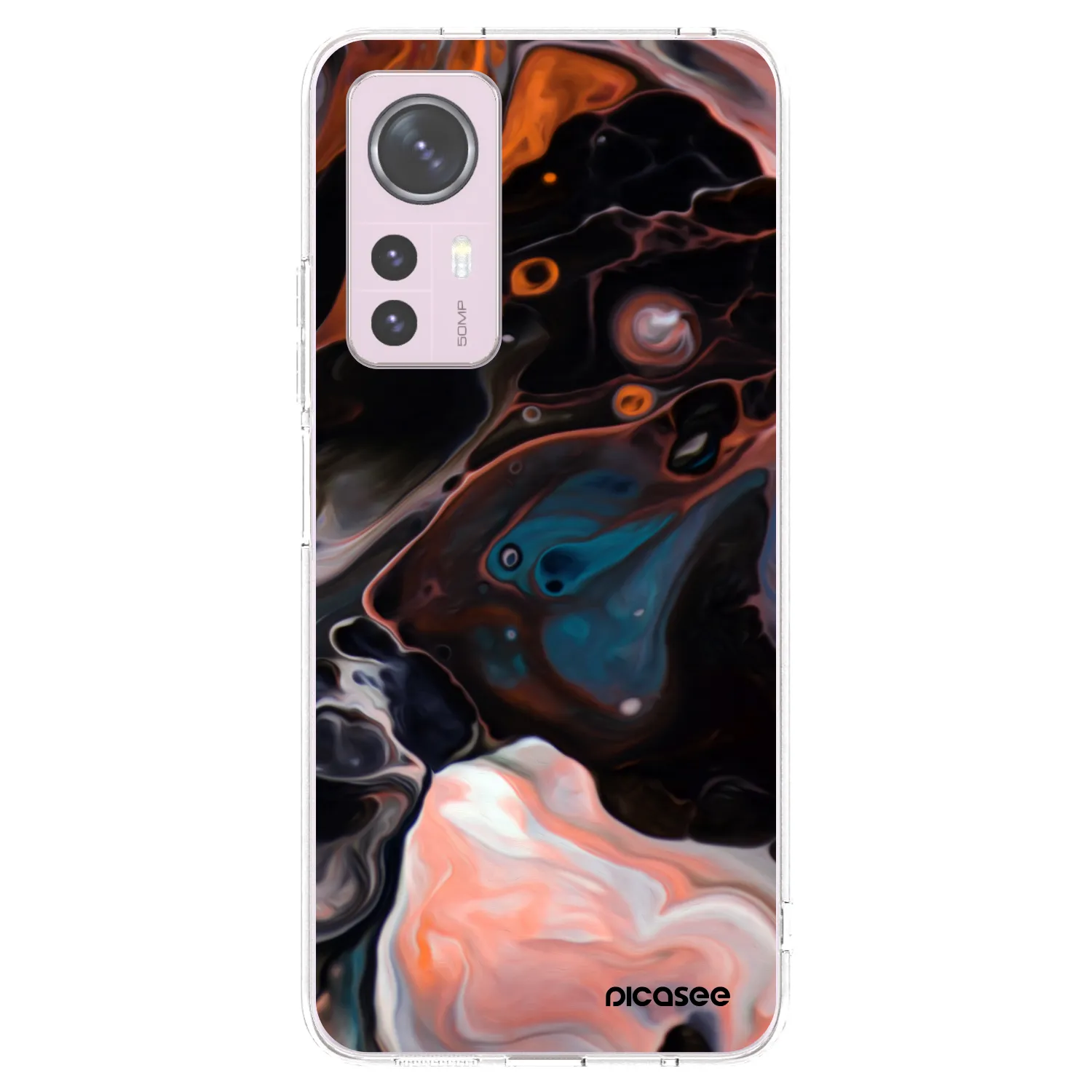 Picasee silikonski prozorni ovitek za Xiaomi 12 - Cream