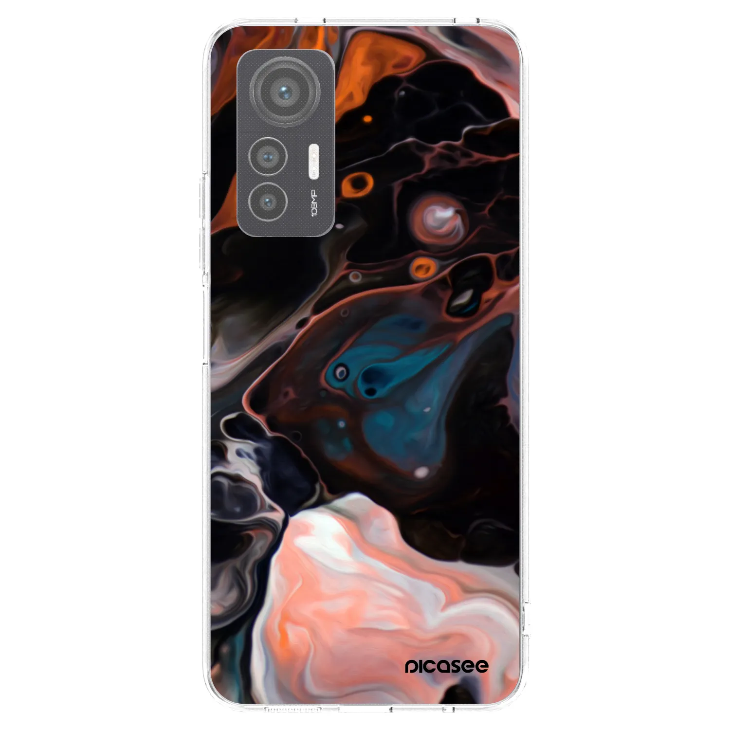 Picasee silikonski prozorni ovitek za Xiaomi 12 Lite - Cream