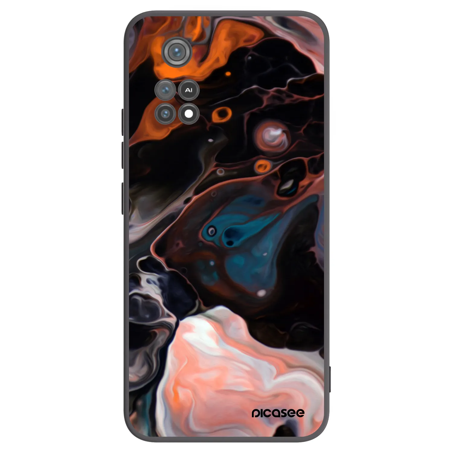 Picasee silikonski črni ovitek za Xiaomi Poco M4 Pro - Cream