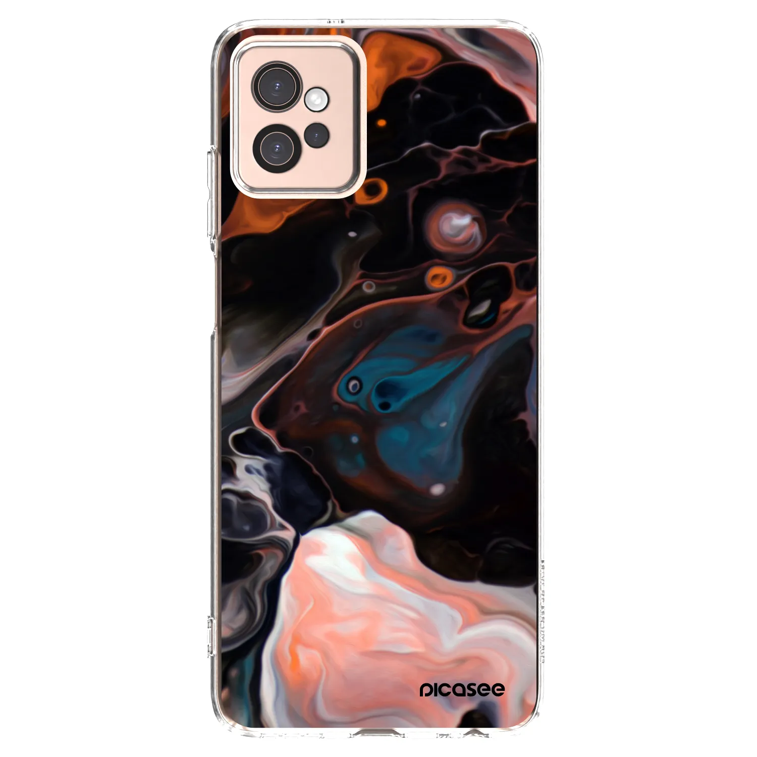 Picasee silikonski prozorni ovitek za Motorola Moto G32 - Cream