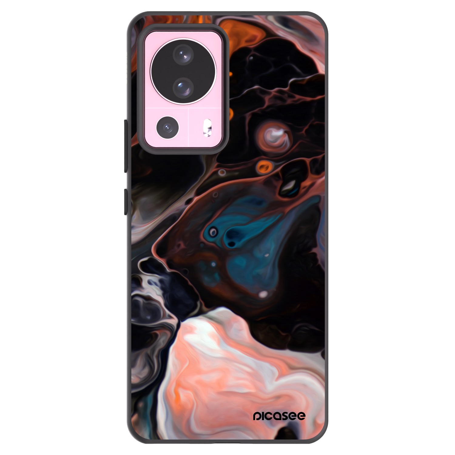 Picasee silikonski črni ovitek za Xiaomi 13 Lite - Cream