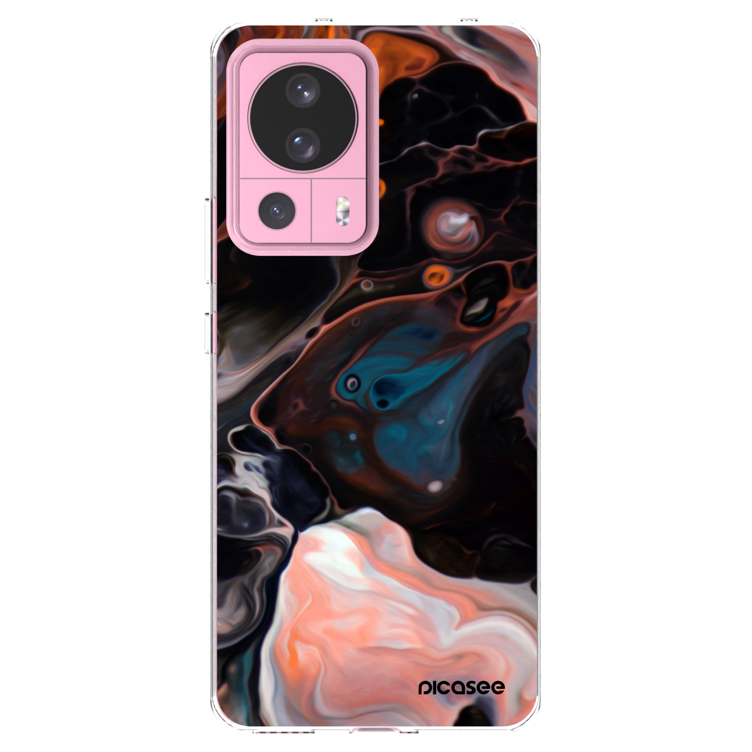Picasee silikonski prozorni ovitek za Xiaomi 13 Lite - Cream