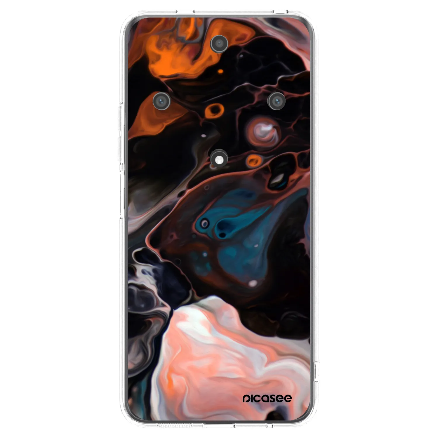 Picasee silikonski prozorni ovitek za Honor Magic5 Lite 5G - Cream
