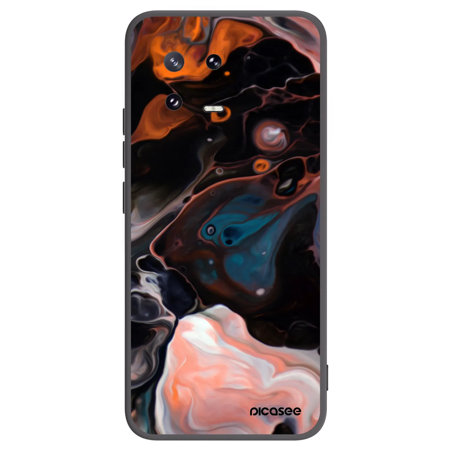 Picasee silikonski črni ovitek za Xiaomi 13 Pro - Cream