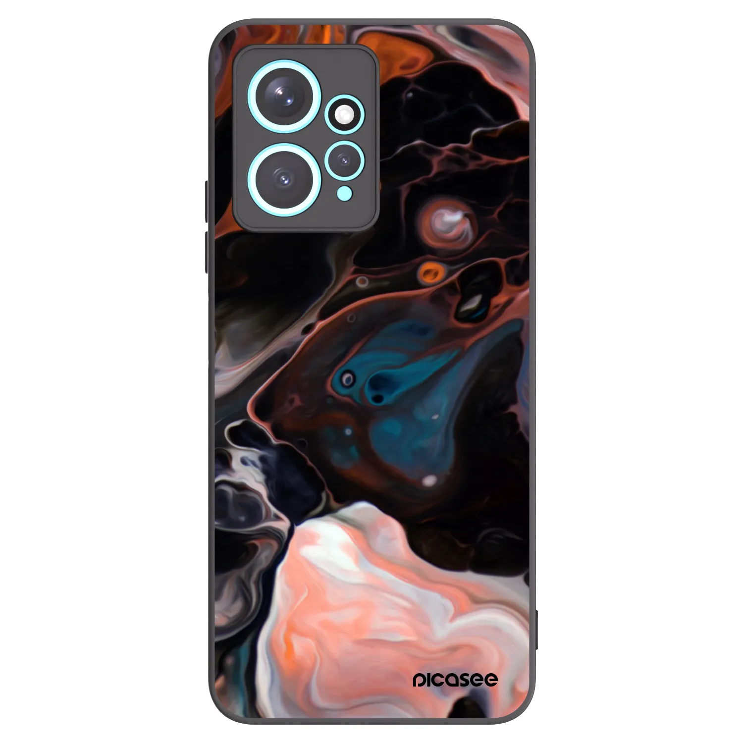 Picasee silikonski črni ovitek za Xiaomi Redmi Note 12 4G - Cream