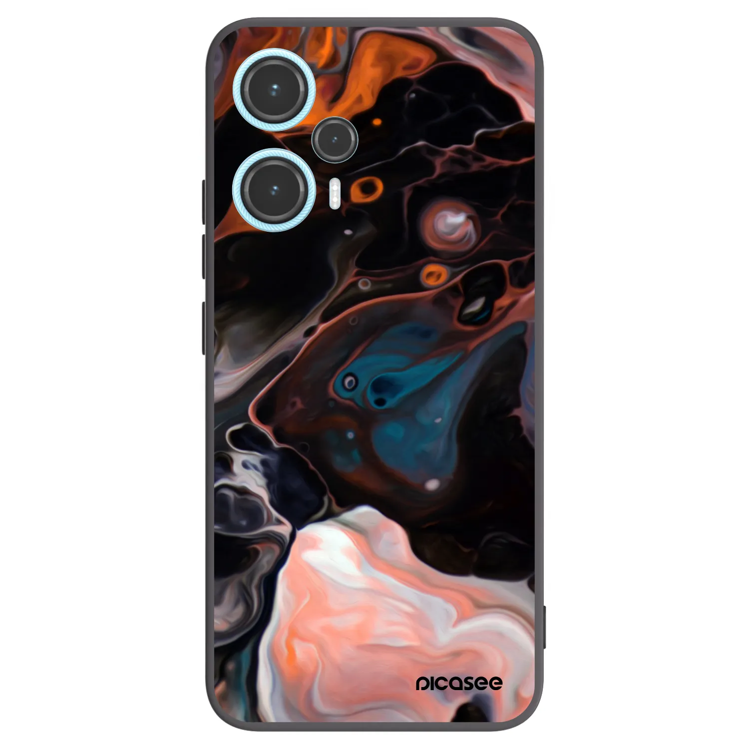 Picasee silikonski črni ovitek za Xiaomi Poco F5 - Cream