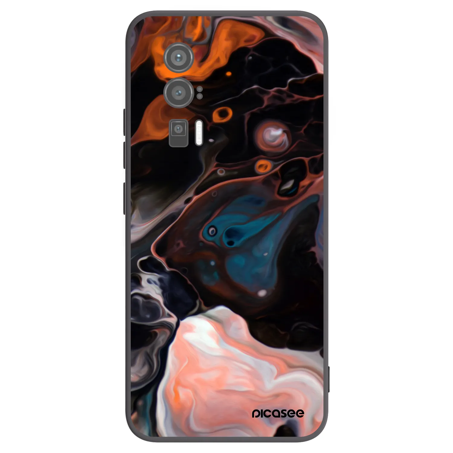 Picasee silikonski črni ovitek za Xiaomi Poco F5 Pro 5G - Cream