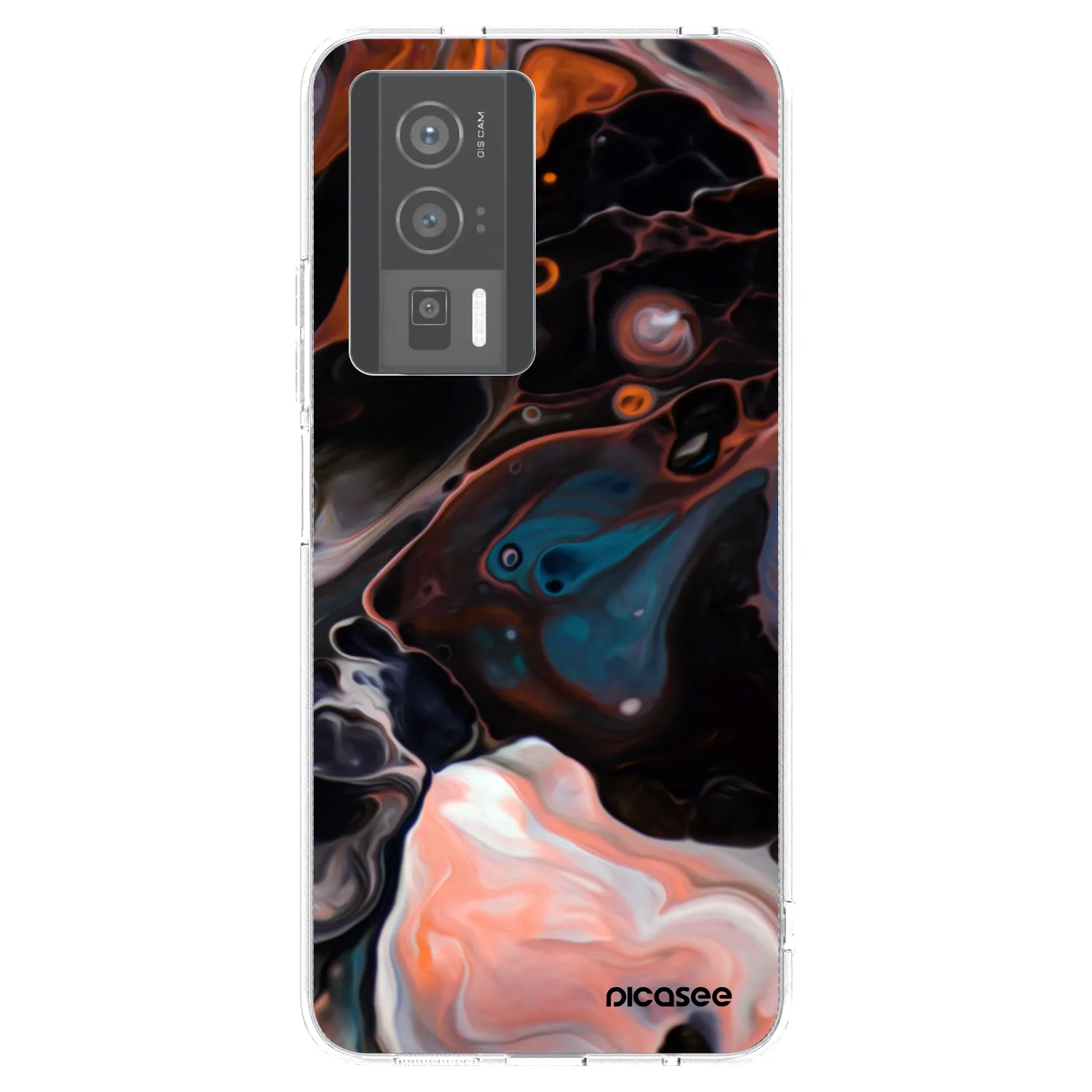 Picasee silikonski prozorni ovitek za Xiaomi Poco F5 Pro 5G - Cream