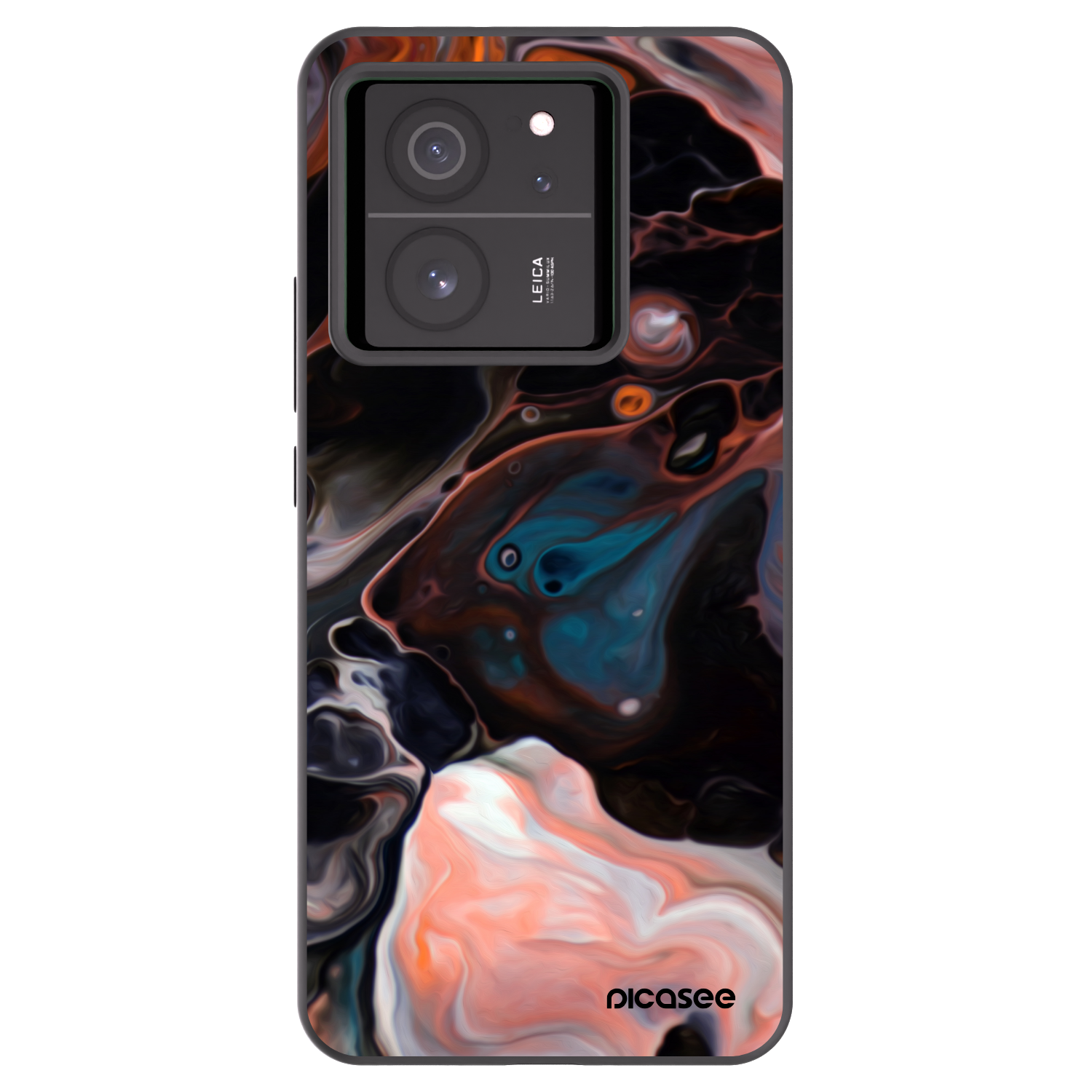 Picasee silikonski črni ovitek za Xiaomi 13T - Cream