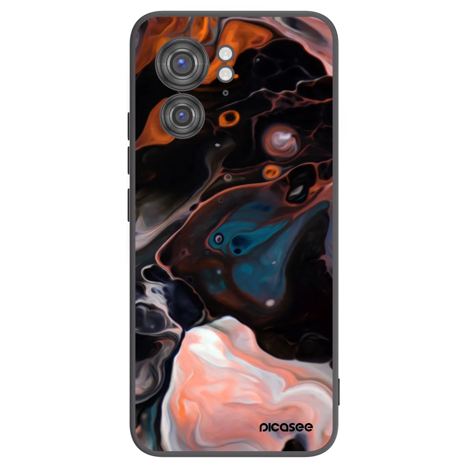 Picasee silikonski črni ovitek za Motorola Edge 40 - Cream