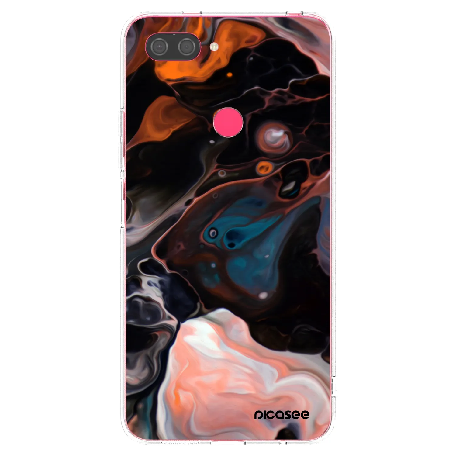 Picasee silikonski prozorni ovitek za Xiaomi Mi 8 Lite - Cream
