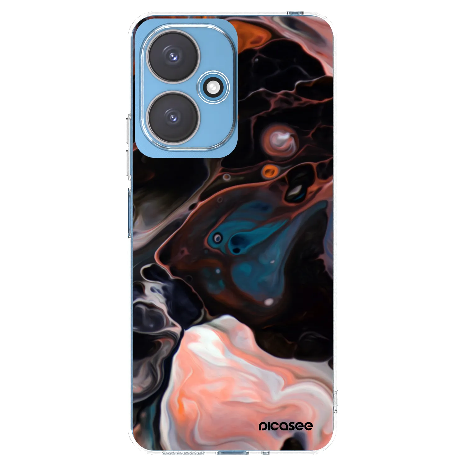 Picasee silikonski prozorni ovitek za Xiaomi Redmi 13C 5G - Cream