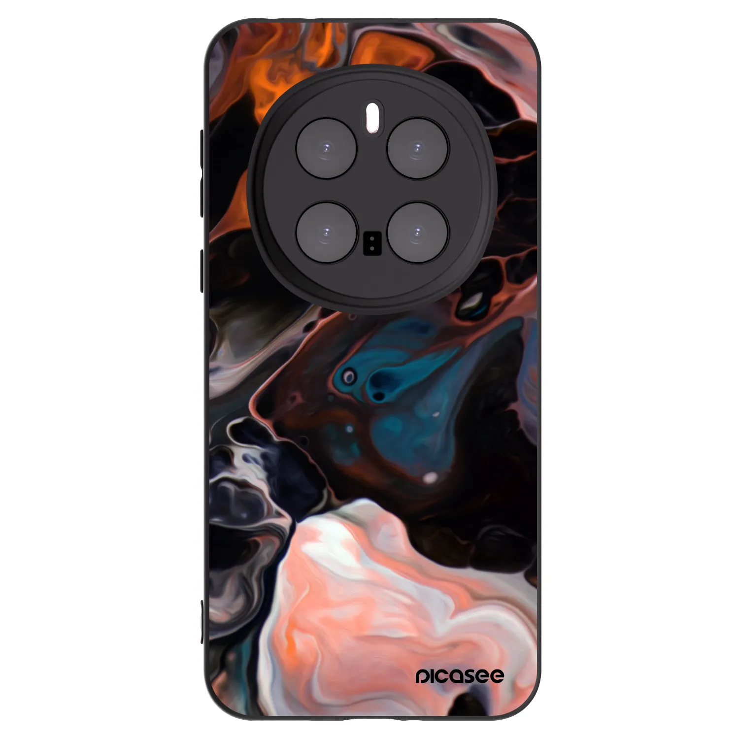 Picasee silikonski črni ovitek za Honor Magic7 Pro 5G - Cream