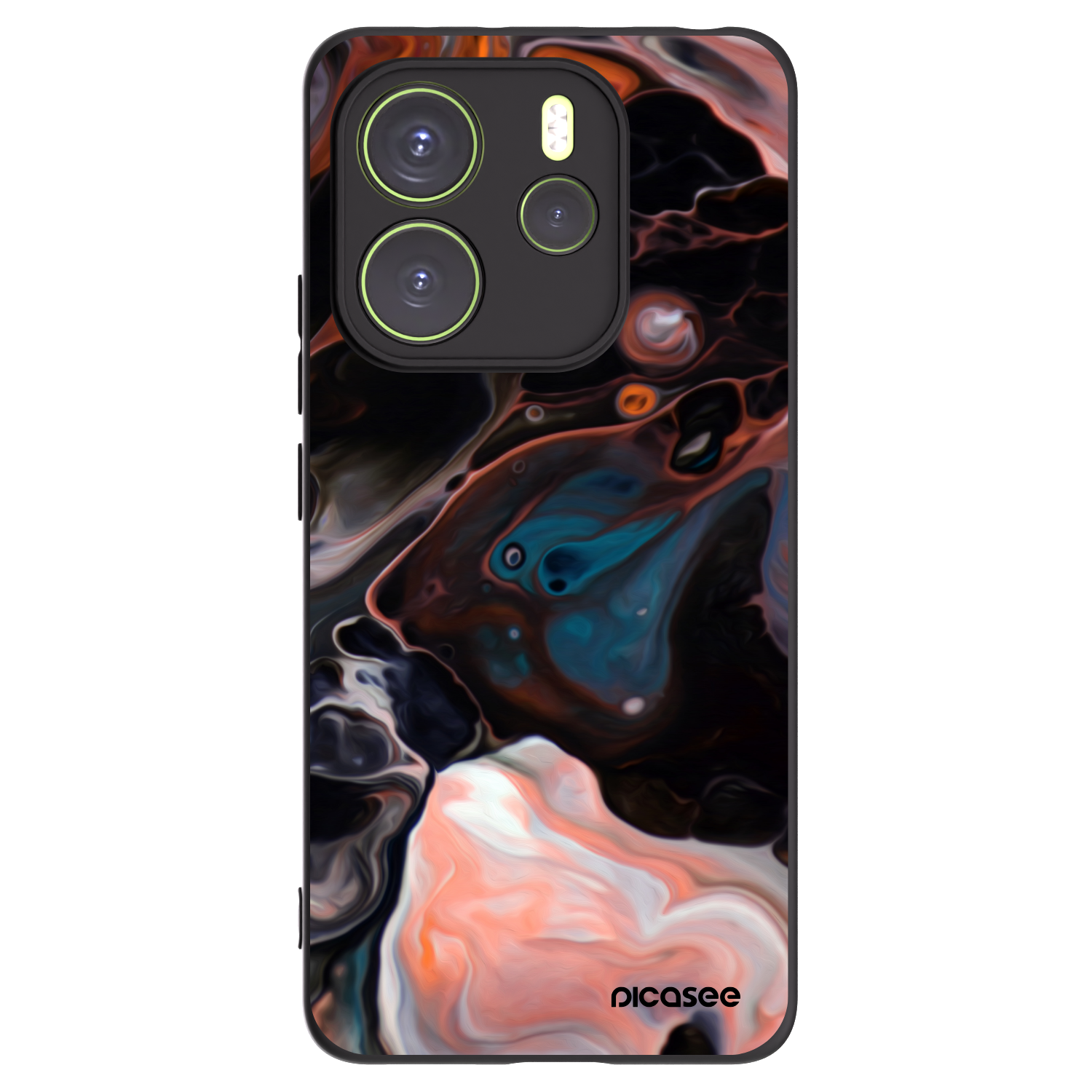 Picasee silikonski črni ovitek za Xiaomi Redmi Note 14 4G - Cream